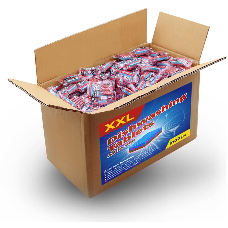 

Pastillas para el lavavajillas 12 en 1 1000 unidades 18 kg