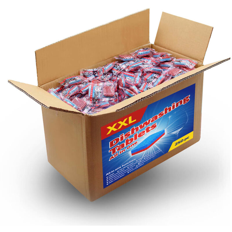 

Bh Design - Pastillas para el lavavajillas 12 en 1 250 unidades 4,5 kg