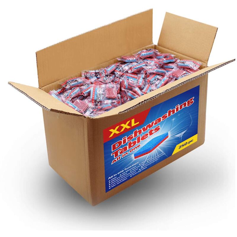 

Pastillas para el lavavajillas 12 en 1 250 unidades 4,5 kg - Vidaxl