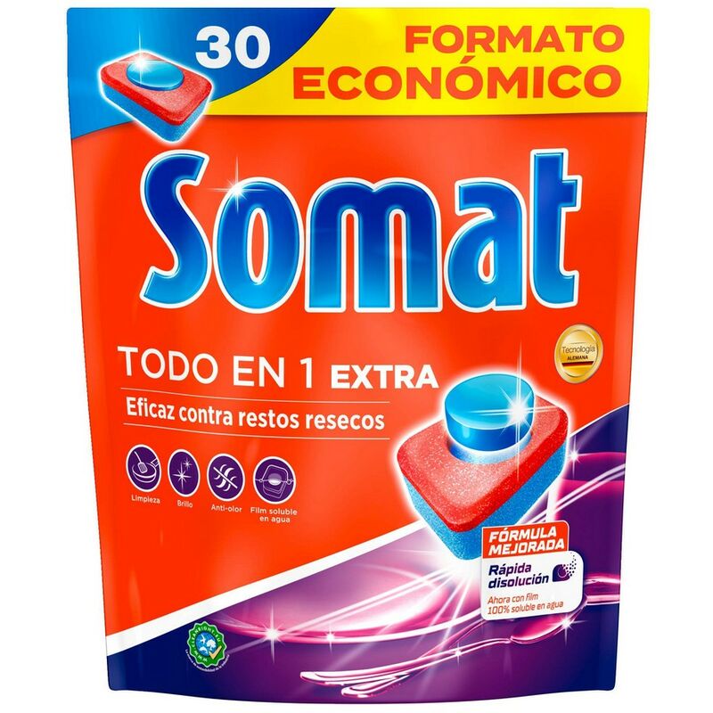 

Pastillas para Lavavajillas All In Somat (30 uds)