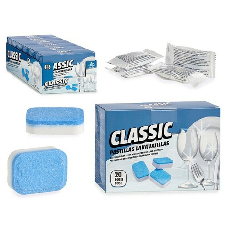 

Pastillas para Lavavajillas Classic (20 pcs)