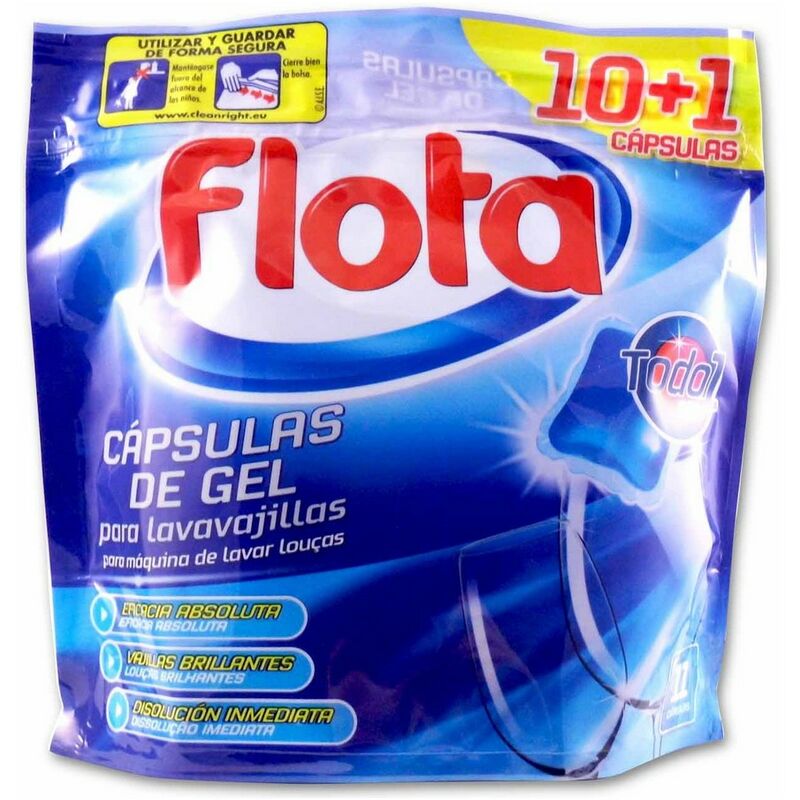 

Pastillas para Lavavajillas Flota (11 uds)