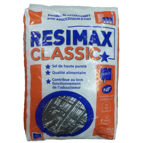 Pastille de sel adoucisseur en sac de 25kg - 004012901 - Ce produit de marque Hydrachim est neuf.