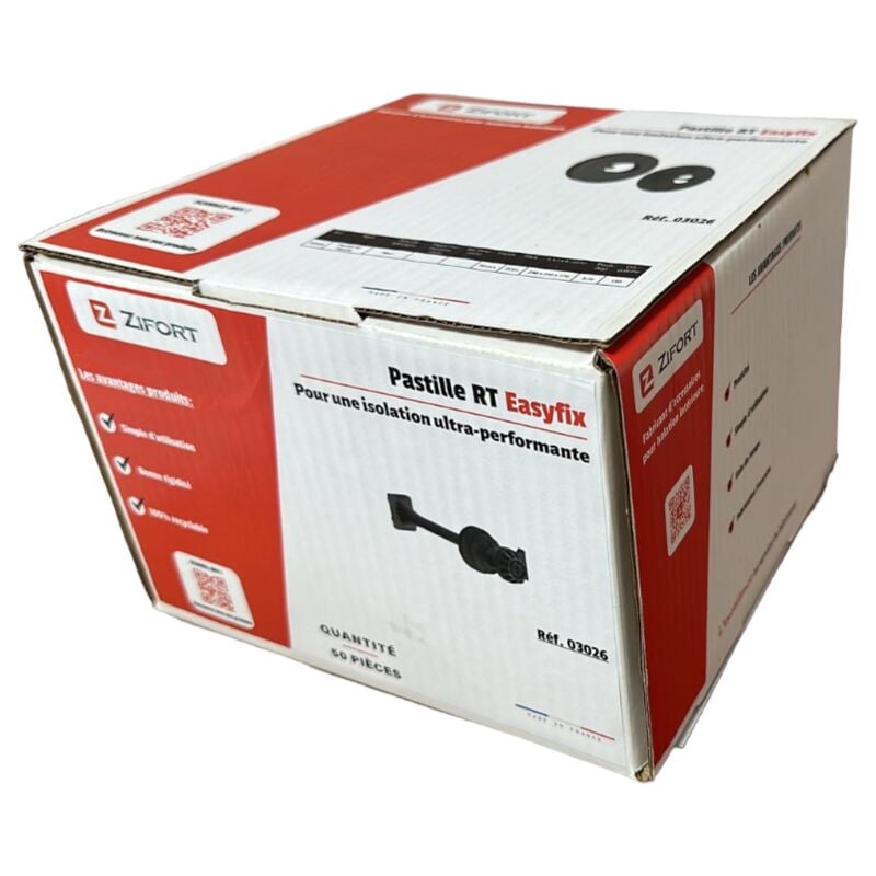 Zifort - Pastille rt easyfix - Boîte de 50