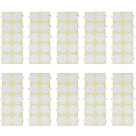 Pastilles adhésives autocollantes double face pour sceau de cire, largement applicables, 2,5 cm (1 pouce)