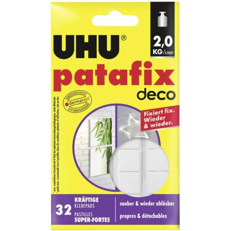 Pastilles adhésives Patafix Homedeco UHU 47910 W46653