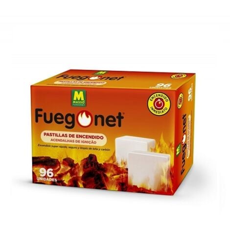 FUEGO NET Pastilles d'allumage - 96pcs - 06561