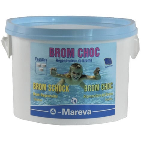 Pastilles de brome choc MAREVA - 3kg - 133416U