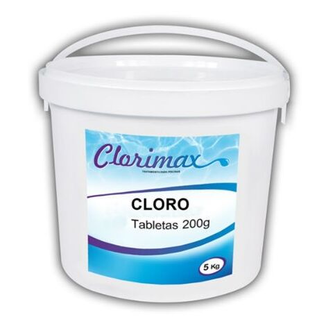 Pastilles de chloration lente 200 g 5 kg - CLORIMAX