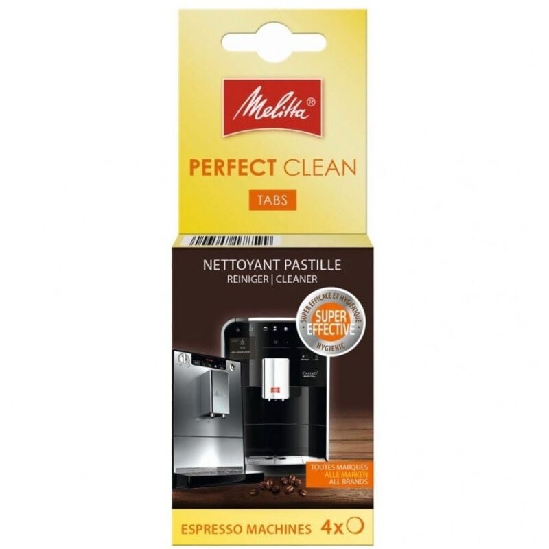 Melitta - Pastilles nettoyantes (4x1,8g) Perfect Clean 6762481 cinq unités