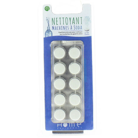Pastilles nettoyantes à l'oxygène actif par 10 pour Cafetiere ou Machine à soda  A95557 pour Machine à boisson