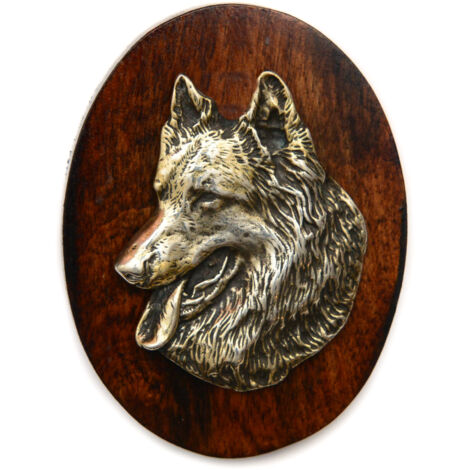 Pastore Belga, Bovaro Belga - spilla per esposizione canina, fermaglio per numero di partenza, spilla per cani di Art-Dog