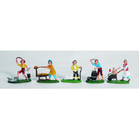 Pastore Cm.10 Modelli Assortiti decorazione di Natale
