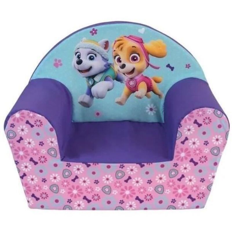 Les Tendances - pat patrouille Fille fauteuil club en mousse pour enfant