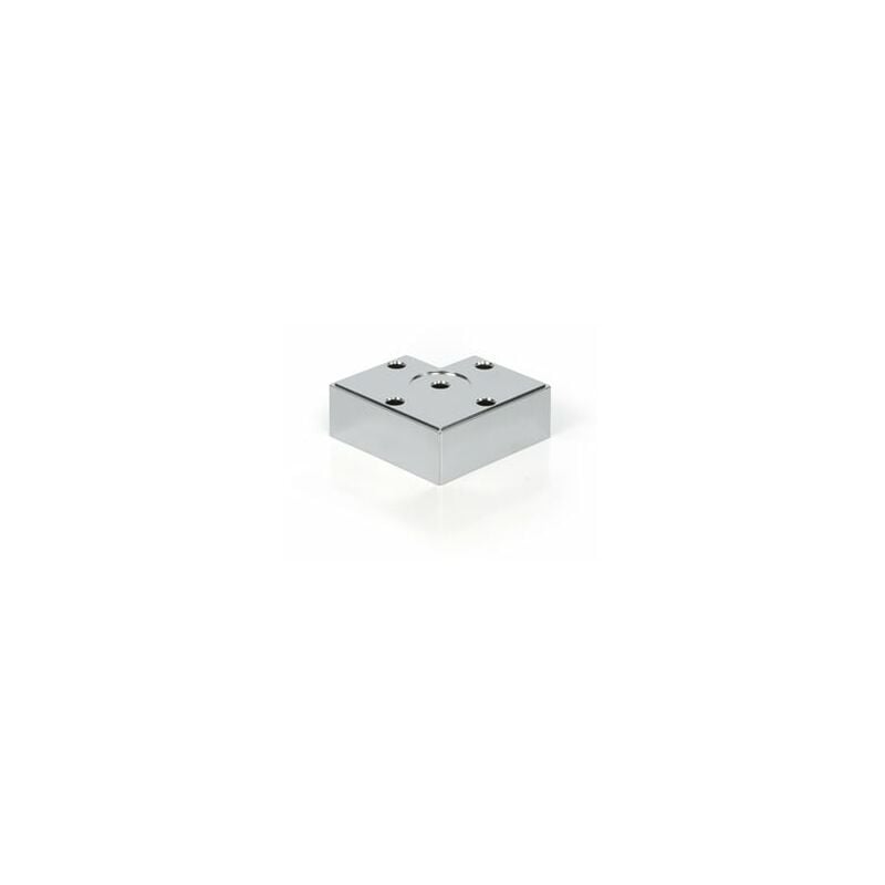 

Pata 80*80Mm Altura 30Mm Abs Cromo Brillo