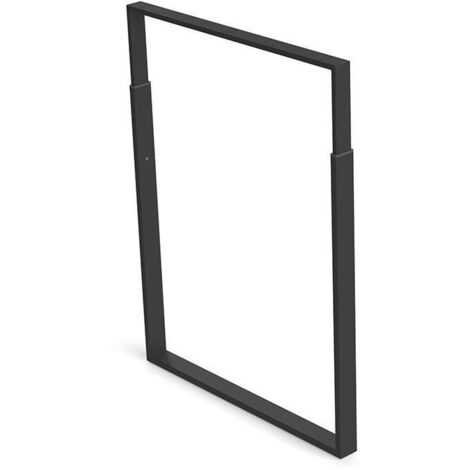 PATA AJUSTABLE MODELO ISLA A580-800 H80-H960 ACABADO NEGRO