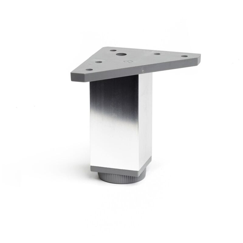 Pata mueb 40x40x100mm cda REI cr/bri 2-404.100.21