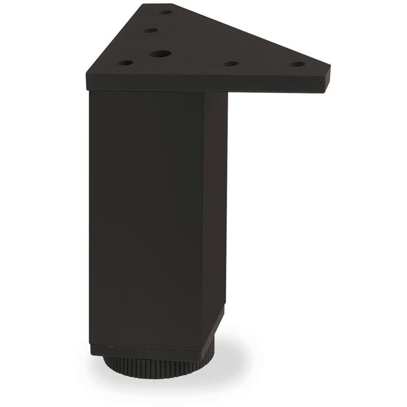 

Pata Alum.(PAULA ) 40X40 100 M/M Reg. Brillo - Aluminio Brillo