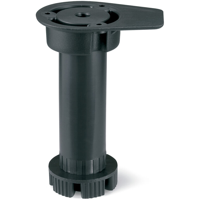 

Pata Cocina Kit 13 A 20 Neg.Oval Sin Tet - Negro