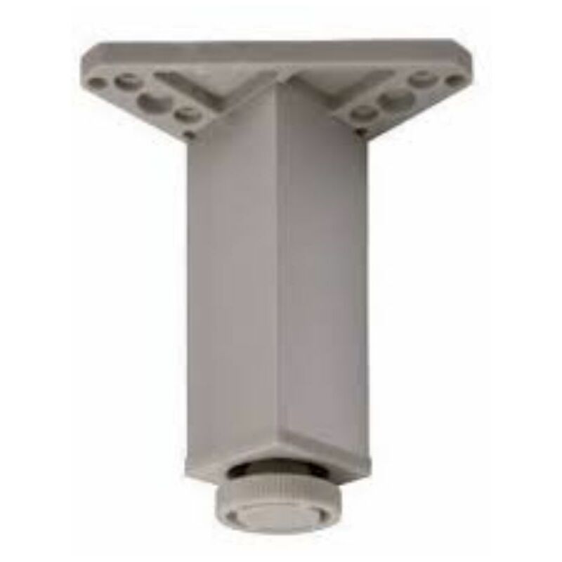 

Pata Cuadradada Aluminio 100X40 Regulab.Cromo Mate