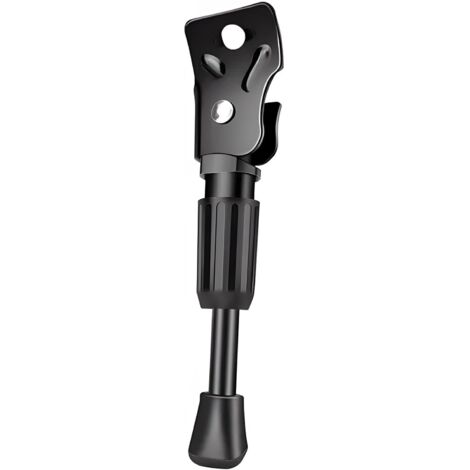 Pata de cabra para bicicleta infantil, soporte de una sola cara, de aleación de aluminio estable y antideslizante para bicicletas de montaña, de carretera, eléctricas y de trekking, 16 pulgadas