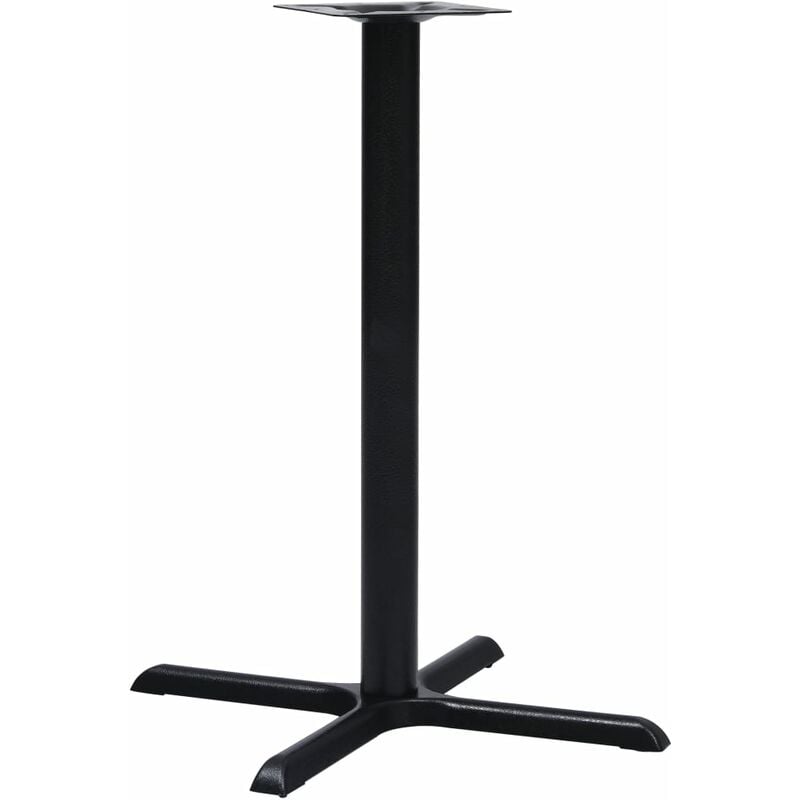 

Pata de mesa de bistró hierro fundido negro 76x76x107 cm - Negro