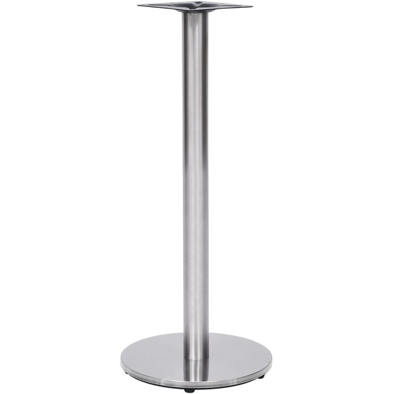 

Pata de mesa de bistró acero inoxidable plateado Ø45x107 cm