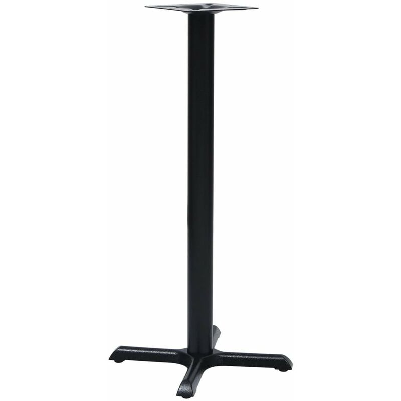 

Pata de mesa de bistro hierro fundido negro 56x56x107 cm