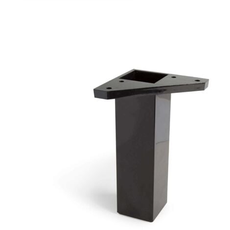 REI de mueble Estilo funcional En ABS Acabado negro Medidas 4242150mm Altura: 15 cm Fácil instalación 1 unidad