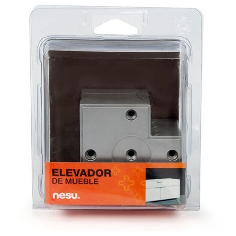 PATA ELEVAD MUEBLE PACK/4 15MM - 80X80 MM