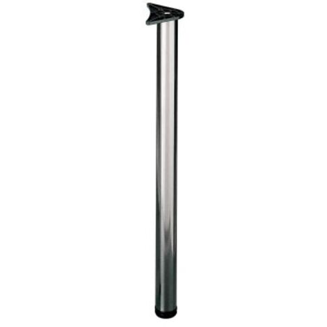 PATA MESA 1-710X60 ACERO CROMO BRILLO(S) - AMIG