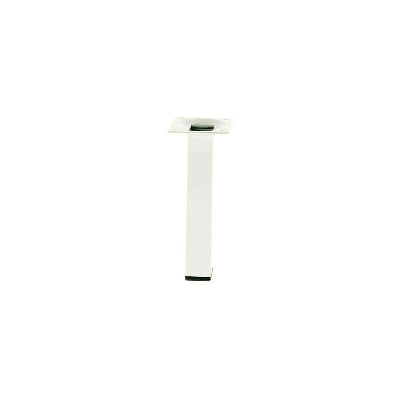 

Pata Para Mesa Cuadrada Modelo 3 Acero Blanco Amig 25x25x200mm