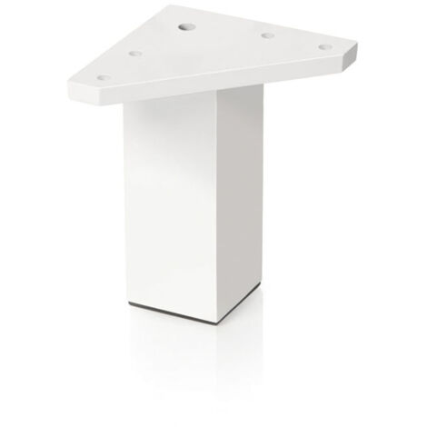 PATA MESA BLANCO ABS - 40X80 MM