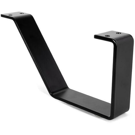 pata metálica modelo vera h120/h135 acabado cromo y negro mate altura altura 120mm acabado negro mate