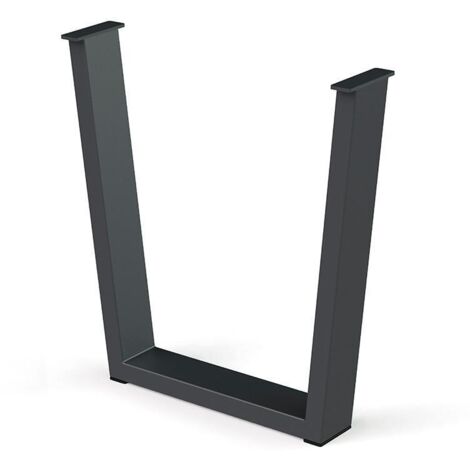 PATA METÁLICA VEKA H710 100x40 ACABADO NEGRO / BLANCO