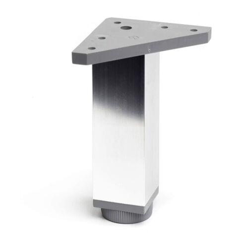 Pata Mueble 40X40X150Mm Redonda Aluminio