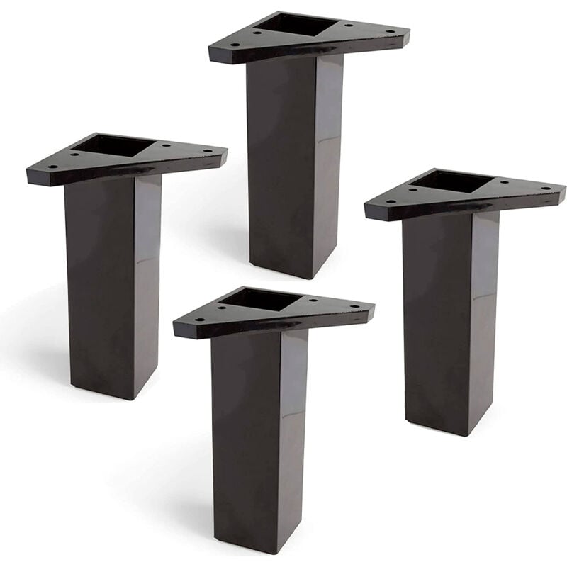 

Pata Muebles Bajos | Estilo Funcional | Fabricado en ABS | Acabado en Negro | Proyectos de Restauración DIY Bricolaje | Medidas 220*150*105 mm |