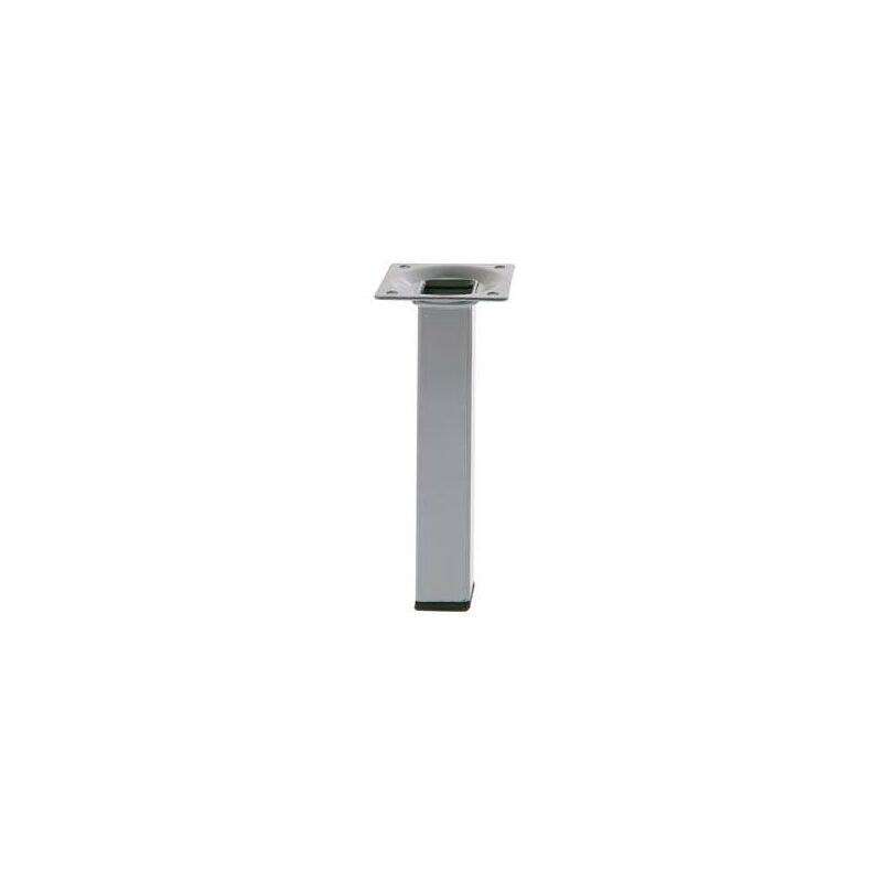 

Pata Para Mesa Cuadrada Modelo 3 Acero Plata 25 X 25 X 700 Mm - Amig