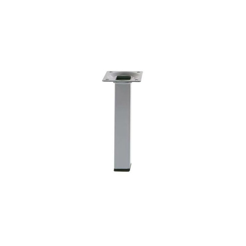 

Pata Para Mesa Cuadrada Modelo 3 Acero Plata 25x25x200mm - Amig