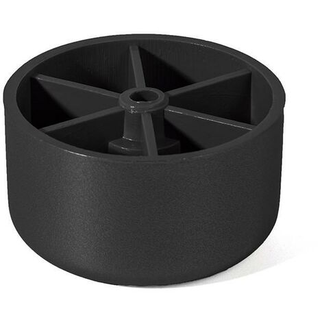 pata plastico tika mini d44 h25 negro no apretar el tornillo demasiado
