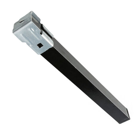 PATA SOMIER NEGRA 30X30MM 35CM