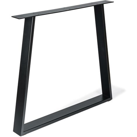 Pata Trapecio para Muebles  Estilo Funcional  Fabricado en Acero  Acabado en Negro Poro    Medidas 78080712 mm  Altura: 71,2 cm  Fácil Instalación  1 Unidad