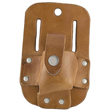PATACHO portametro po23 cuero , Porta metro en cuero PO/23 Tamaño: 150 x 100 mm Porta metros en cuero natural Modelo estándar apto para todos los modelos de 5 metros de