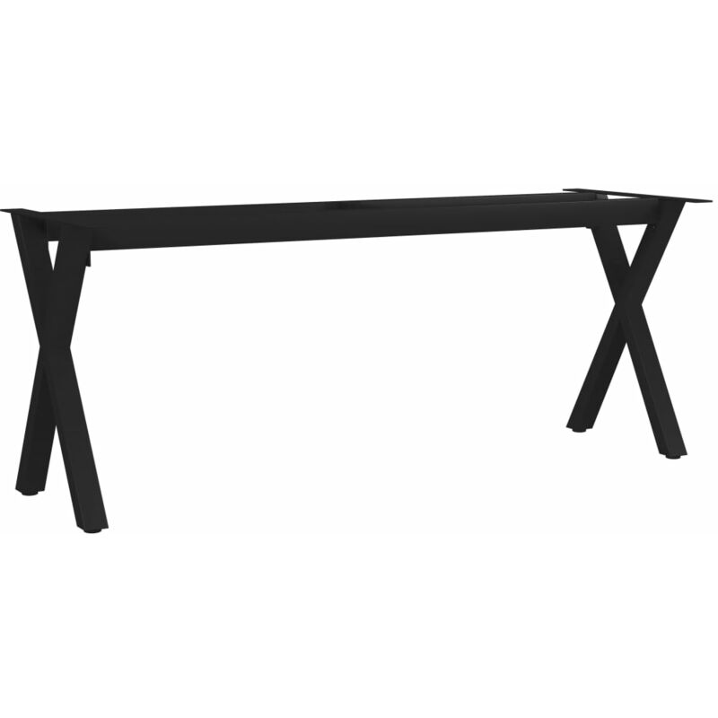 

Patas de Banco en Forma de X 105x36x42 cm - Negro - Vidaxl