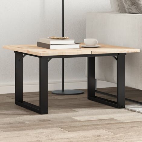 Patas de mesa de centro estructura O acero 60x40x38 cm