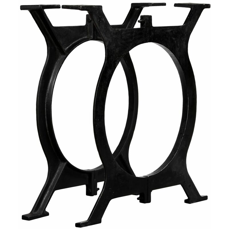 

Patas de mesa de comedor 2 uds estructura O hierro fundido
