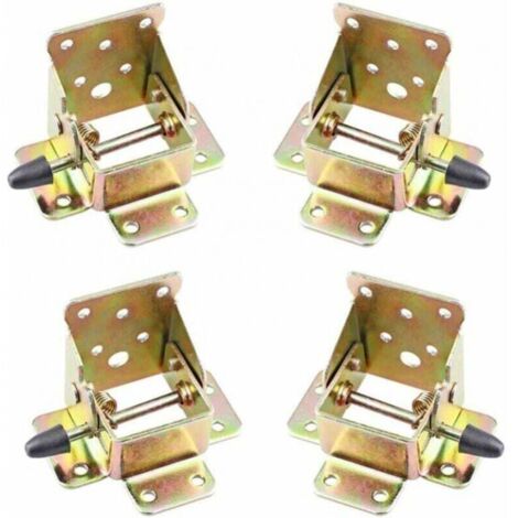 Patas de mesa plegables, Marco de soporte plegable, Bisagras autoblocantes, Herrajes para bisagras plegables de banco de trabajo, Patas plegables, Extensión plegable con bloqueo
