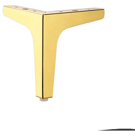Patas de muebles de latón cepillado