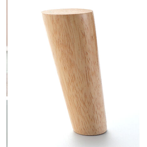 Patas de repuesto para muebles (4 piezas), 10 cm, de madera - Patas angulares para sofá