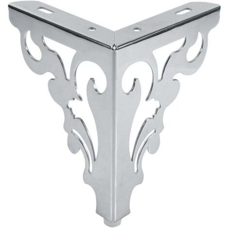Patas de sofá de metal ZVD-4 piezas, accesorios para muebles modernos, tamaño: 15 cm